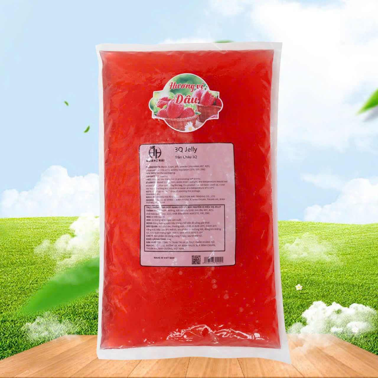 Thạch 3Q Jelly hương vị đào