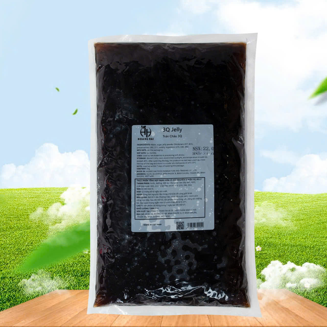Trân châu 3Q Jelly (đen)
